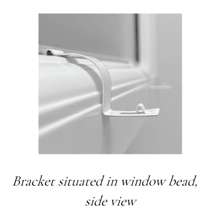 Perfect fit shutter lite brackets